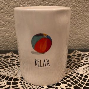Rae Dunn “Relax” Coconut Breeze Candle